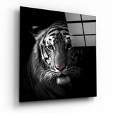 Arte de pared de vidrio de Tigre