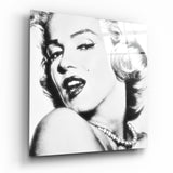 Marilyn Monroe Impression sur verre