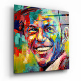 Arte della parete di vetro Frank Sinatra