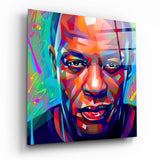 Arte de pared de vidrio de Dr. Dre