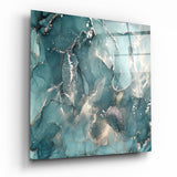Abstract Glass Wall Art
