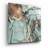 Arte della parete di vetro Marmo colorato