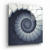 Endless Stairs Glass Wall Art