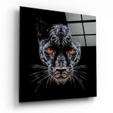 Panther Glasbild