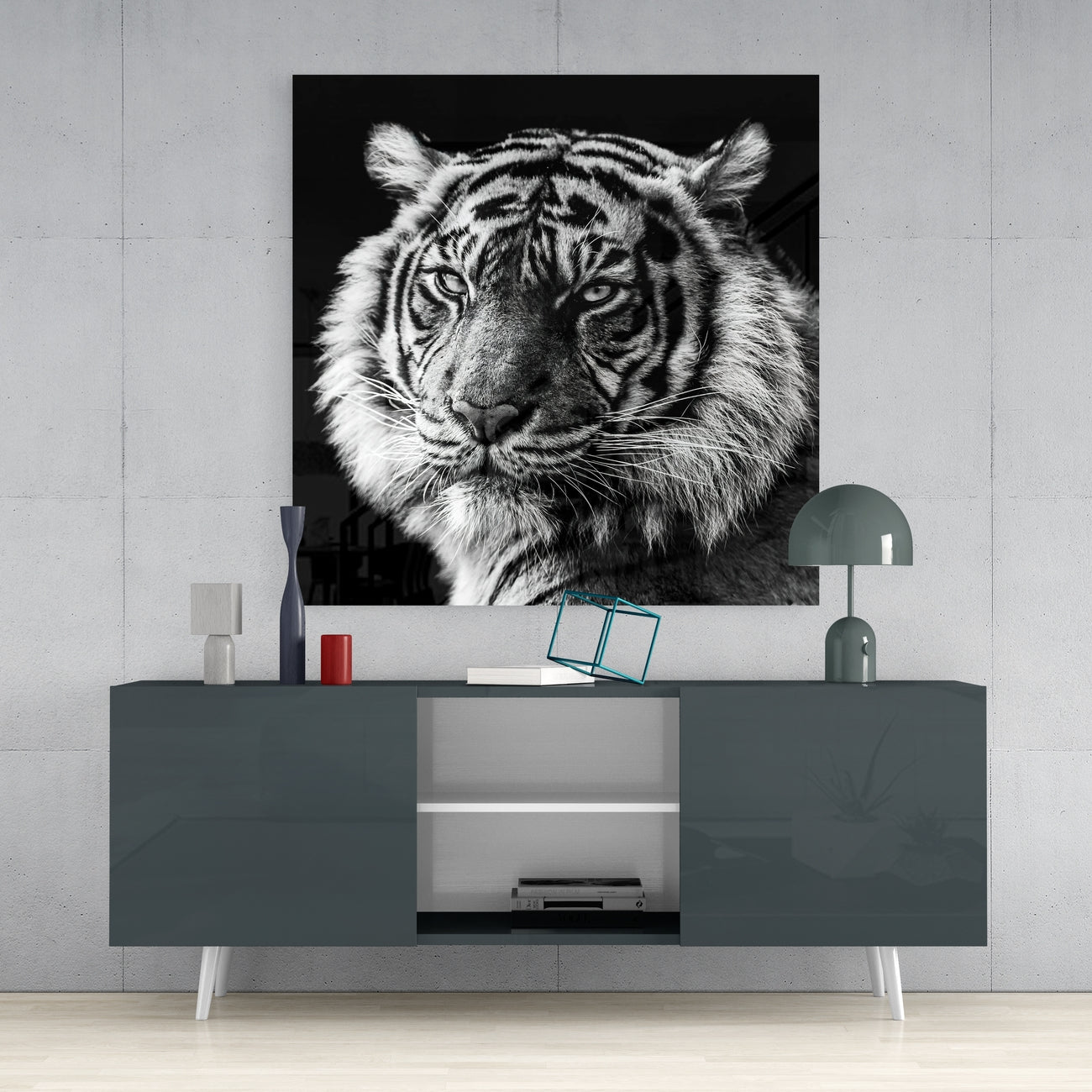 Tiger's Look Glass Wall Art