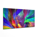Arte della parete di vetro Danza dei colori