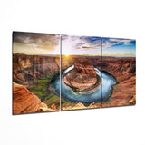 Grand Canyon Mega Glasbild - 140x72 cm