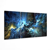 Profondeur Mega tableau en verre - 140x72 cm