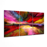 Depth of Colors Glass Wall Art