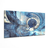 Feather Glass Wall Art