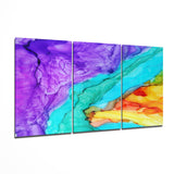 Arte della parete di vetro Colori