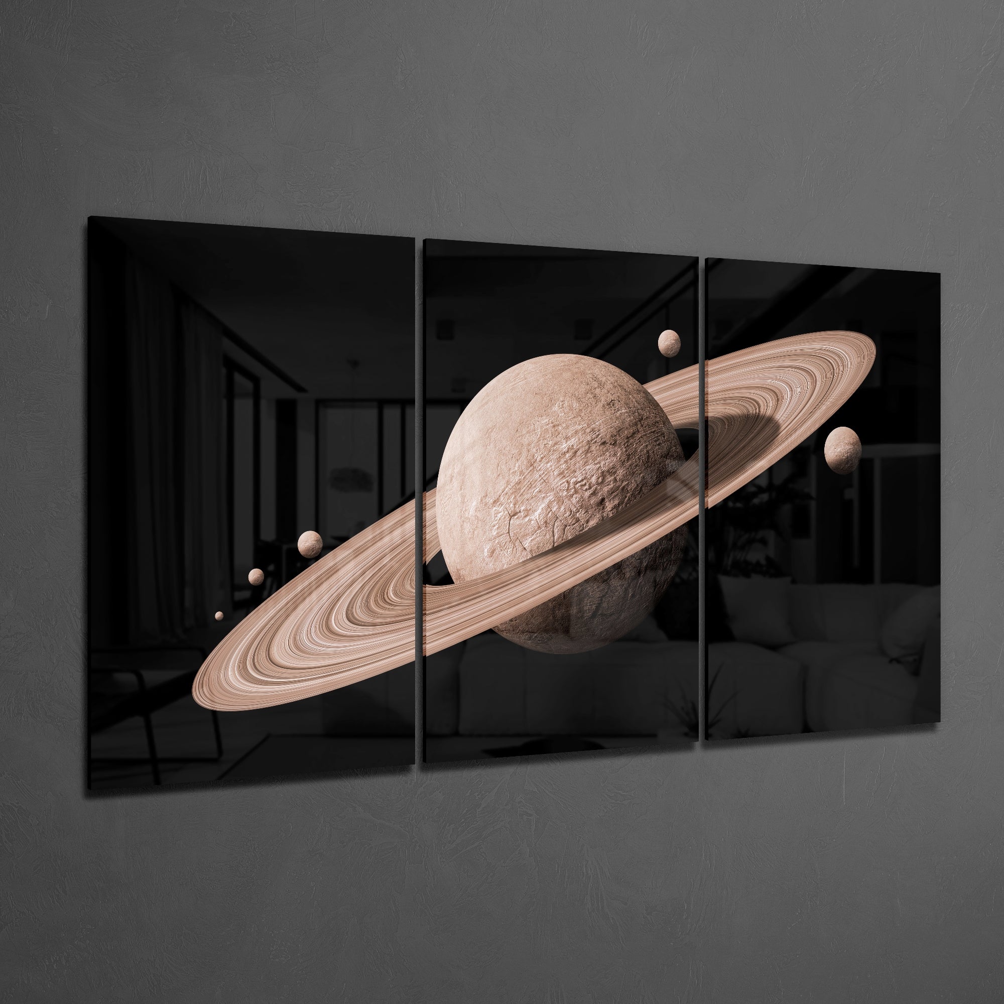 Saturn Glass Art