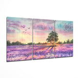 Dream Garden Glass Art - 140x72 cm