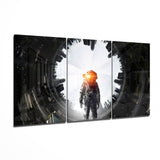 Internatıonal - Interstellar Glasbild