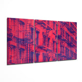 Buildings Glass Art - 140x72 cm