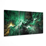 Arte della parete di vetro Spazio verde