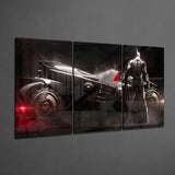 Batmobil Glass Art