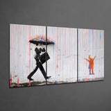 Colour of Rain Mega Glass Wall Art