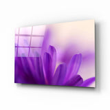 Arte de pared de vidrio de Flor