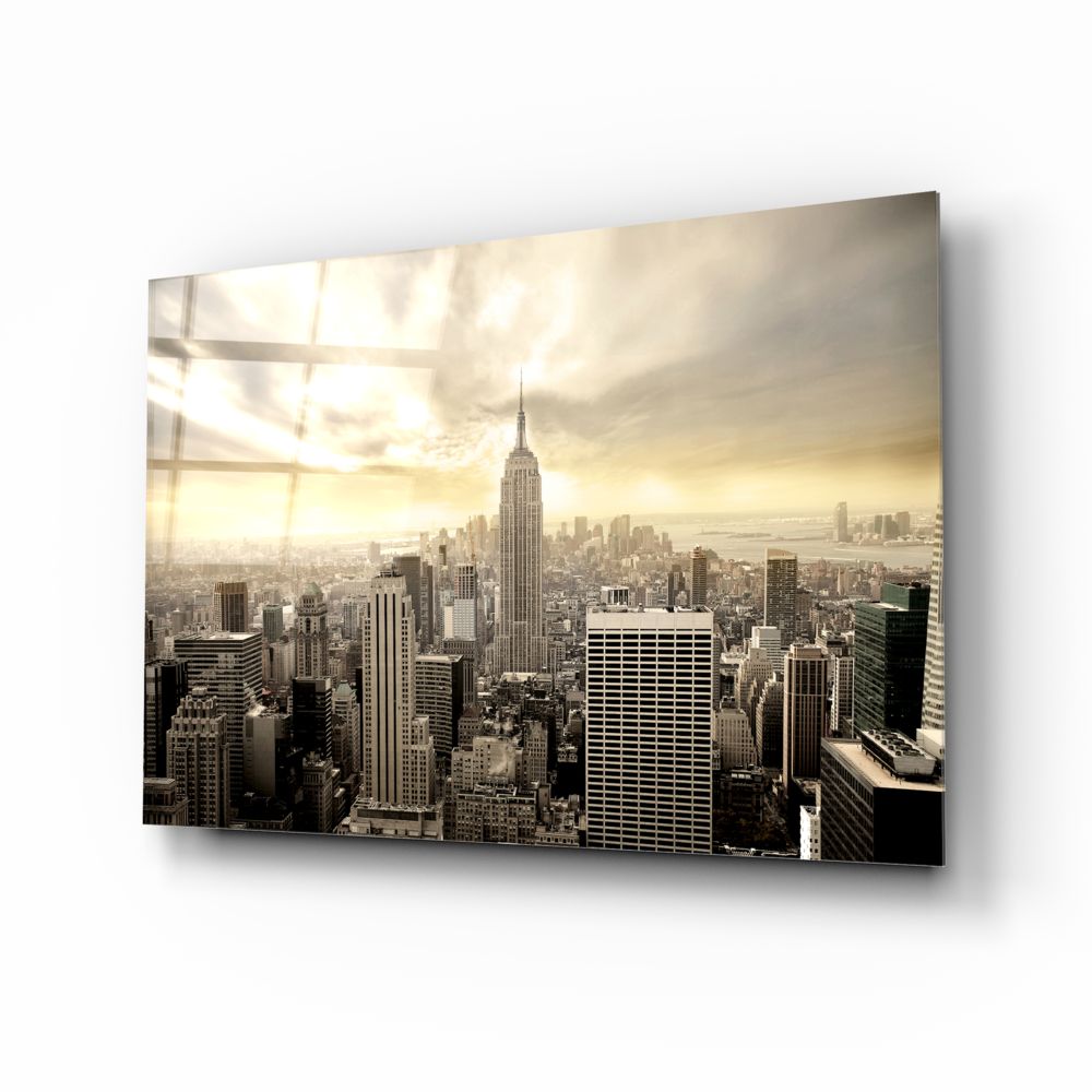 Arte della parete di vetro New York (New York) – insigneart