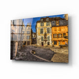 Medieval Square Glass Wall Art
