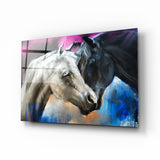 Horse Glass Wall Art