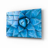 Arte de pared de vidrio de Micro flor