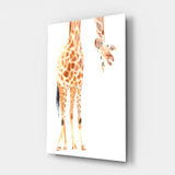 Girafe Impression sur verre