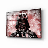Arte de pared de vidrio de Darth Vader
