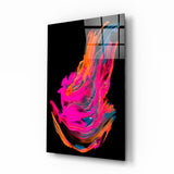 Colorful Winged Glass Wall Art