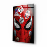 Spider-Man Glass Wall Art