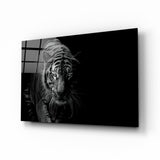 Tiger Glasbild