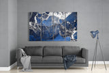 Marble 4 Pieces Mega Glass Wall Art (150x92 cm)