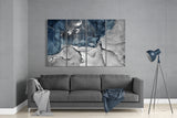 Marble 4 Pieces Mega Glass Wall Art (150x92 cm)