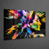 Feel the Music 4 Pieces Mega Glass Wall Art (150x92 cm)