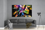 Feel the Music 4 Pieces Mega Glass Wall Art (150x92 cm)