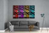 Stairs 4 Pieces Mega Glass Wall Art (150x92 cm)