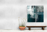 Cuadro de cristal Quadro Verde - 40x40 cm