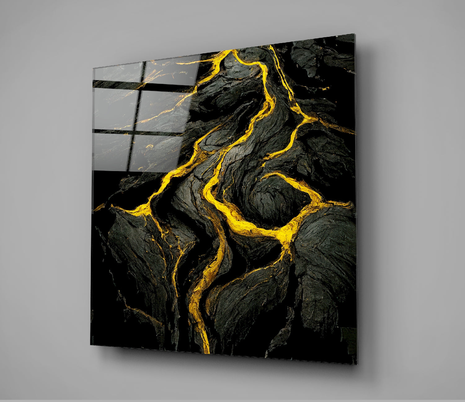 Lava Glass Wall Art || Designer's Collection