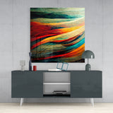 Flow Glass Wall Art || Designer's Collection