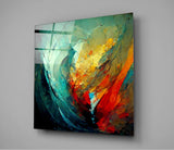Color Jungle Glass Wall Art || Designer's Collection