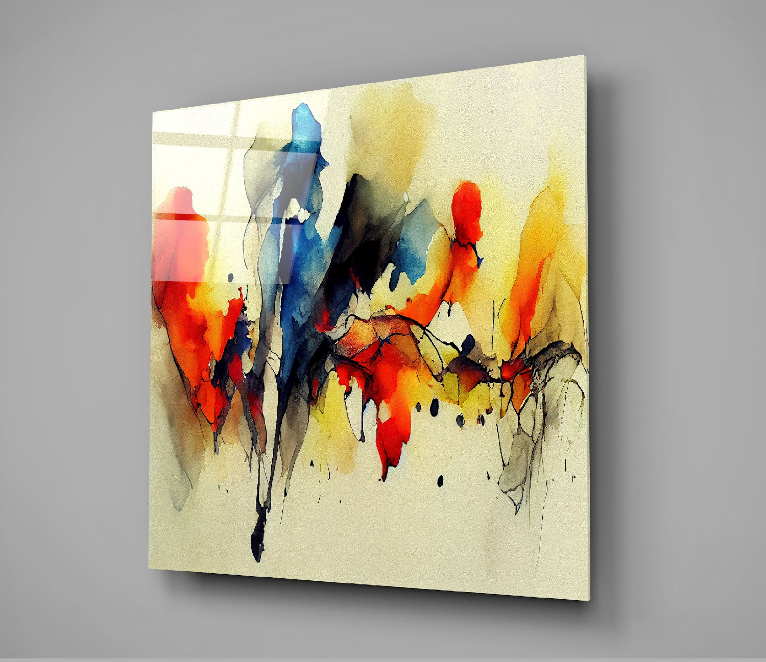 Frequency Glass Wall Art || Designer's Collection