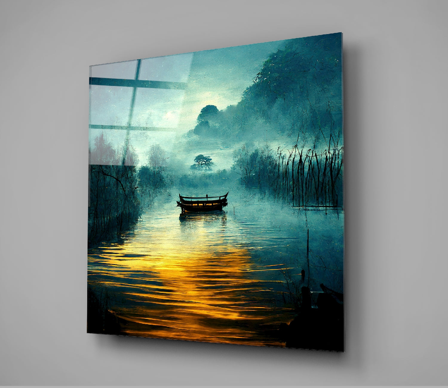 Silence Glass Wall Art || Designer's Collection
