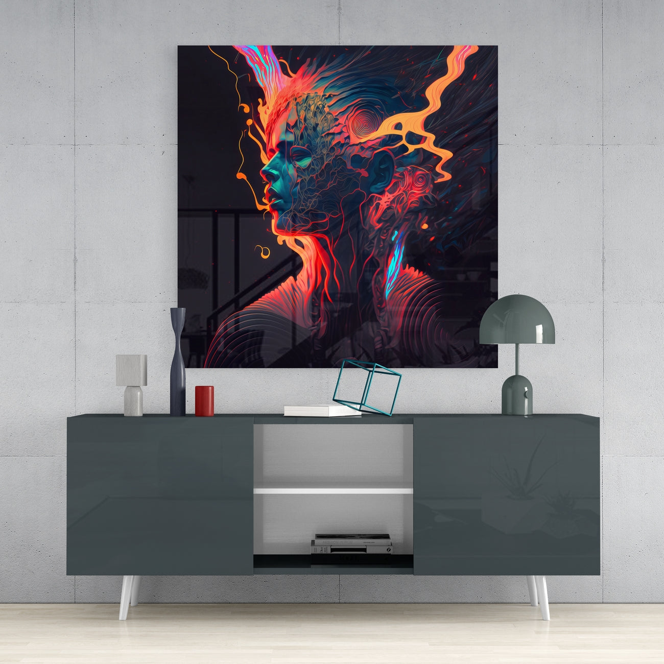 Be the Music Glass Wall Art || Designer's Collection