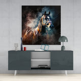 Horse Glass Wall Art || Designer's Collection