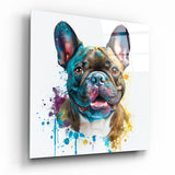 Netter Hund || Designer -Sammlung Glasbild
