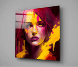She Glass Wall Art || Designer's Collection