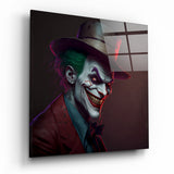 Joker Glass Wall Art || Designer's Collection
