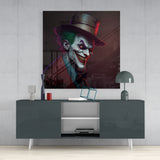 Joker Glass Wall Art || Designer's Collection