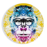 Philosoph Gorilla Glasbild